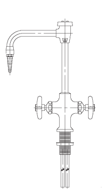 Mixing Faucets - L411VB Deck Mounted, Vacuum Breaker