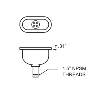 Cup Sinks - Model CS4R