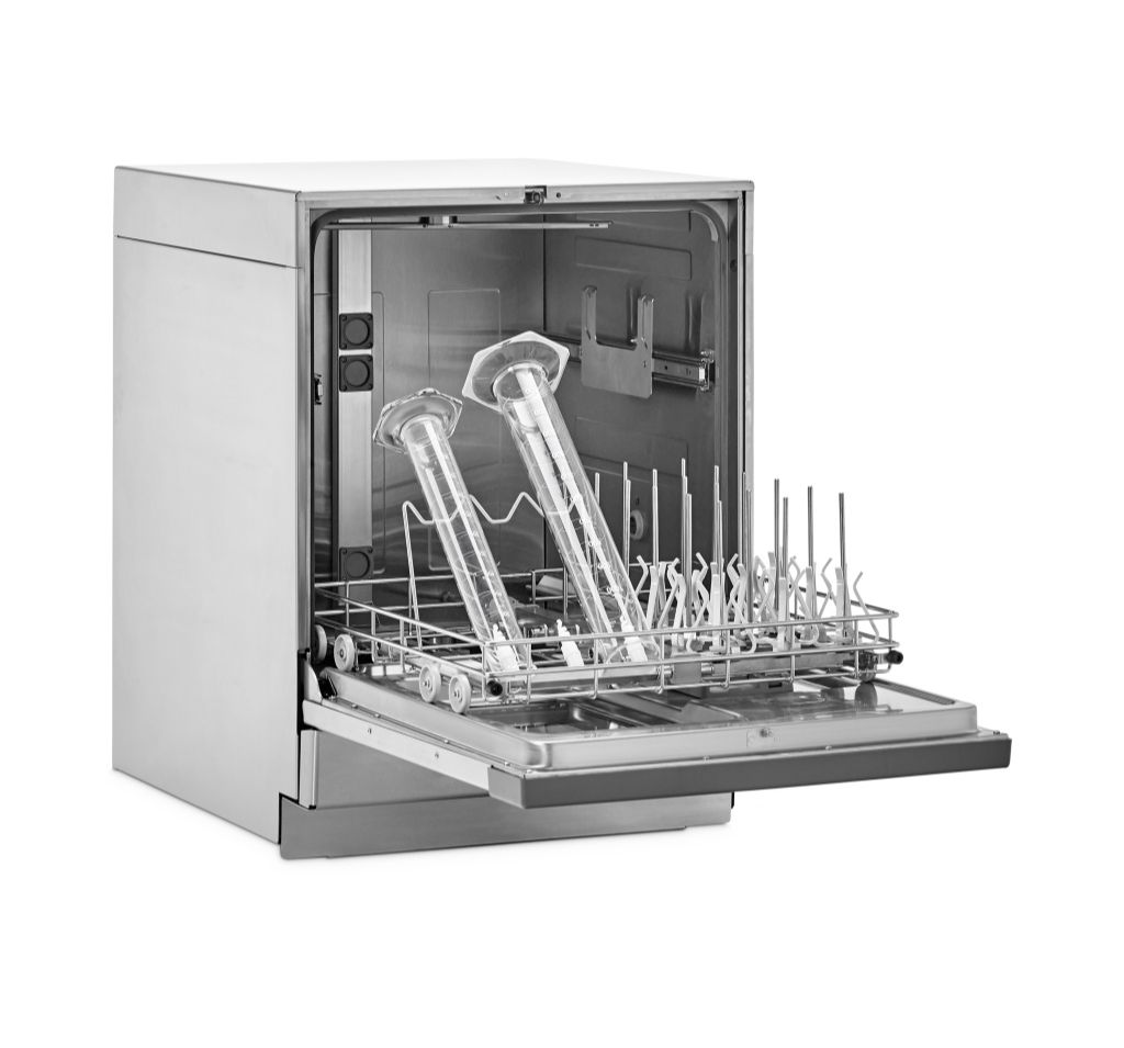 Flask Scrubber Glassware Washers - FlaskScrubber Glassware Washers are designed to wash and dry a wide variety of narrow-neck and general purpose labware.