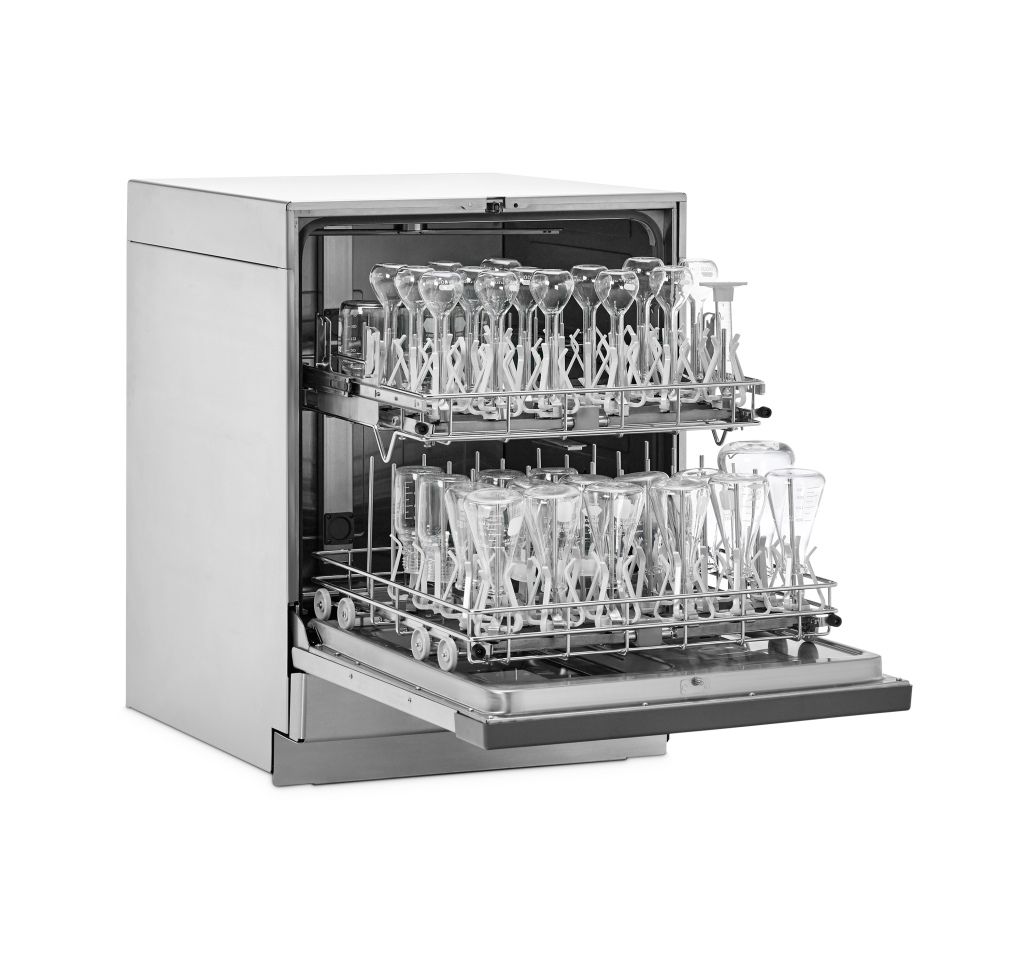 Flask Scrubber Glassware Washers - FlaskScrubber Glassware Washers are designed to wash and dry a wide variety of narrow-neck and general purpose labware.