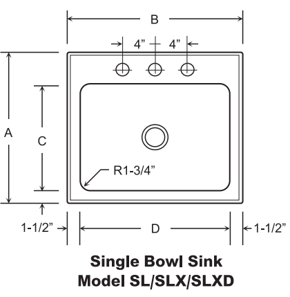 Single Blow Sinks