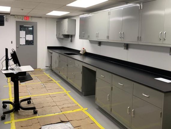 Epoxy Coated Metal Casework - Epoxy-coated casework is a popular choice for laboratory furniture due to its durability, chemical resistance, and ease of maintenance. 
