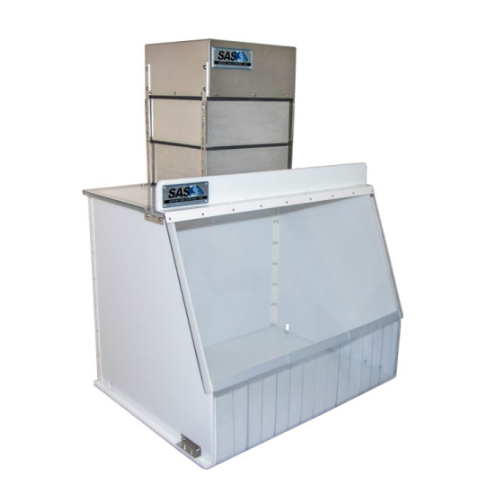 High Efficiency Ductless Fume Hood - High-efficiency ductless fume hoods utilize redundant HEPA filters to capture and remove particles produced during nonsterile hazardous drug compounding.