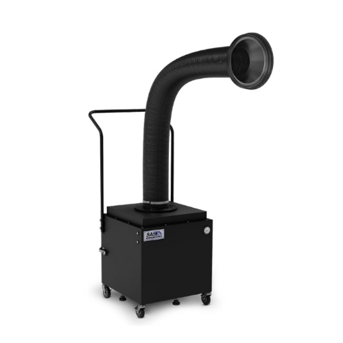 Portable Floor Sentry - The Industrial Downdraft Bench is used as an engineering safety control for a variety of industrial applications that require the capture and filtration of airborne contaminants and chemical fumes.