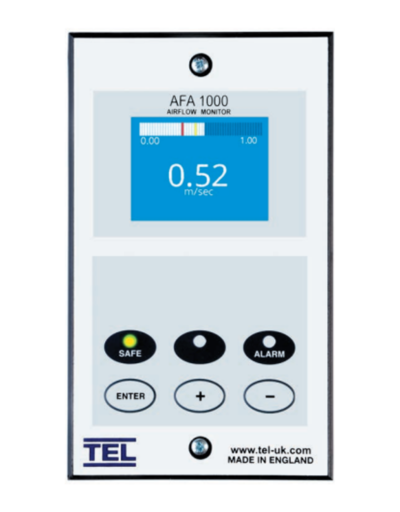 Air Monitor Alarms - AFA 1000/1 Mk3 Fumme Hood Airflow Monitor