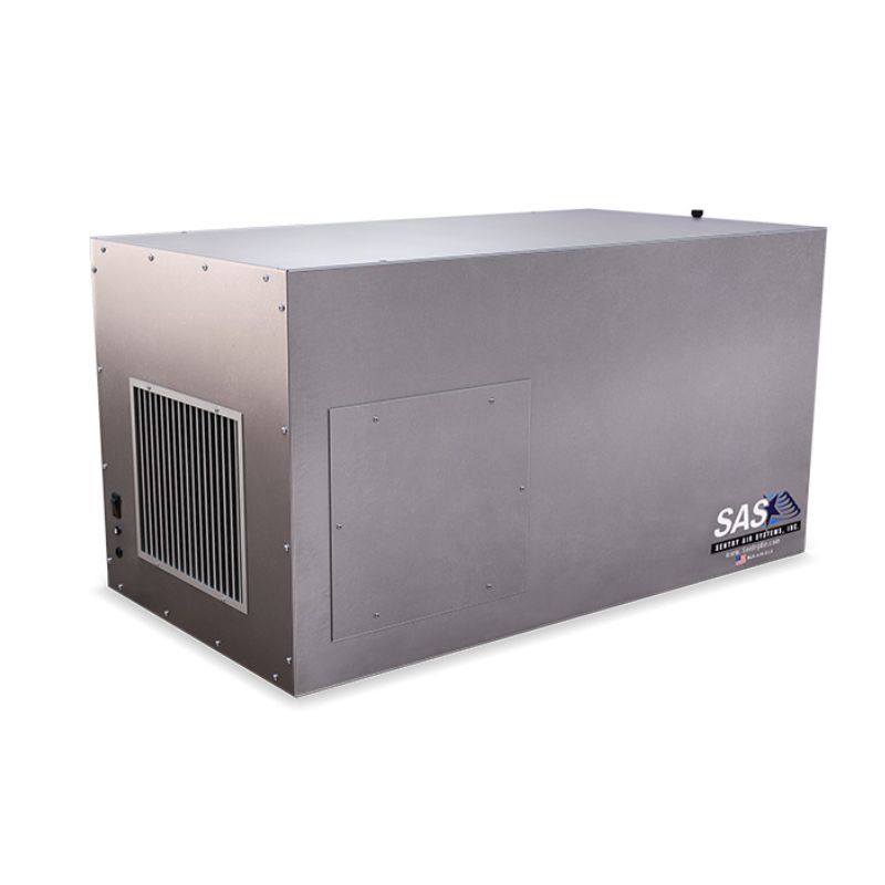Industrial Air Cleaner - Sentry Air’s line of Industrial Air Cleaners are designed to filter out airborne dust, contaminants, and particulate to improve air quality and provide a better working environment for both employees and customers.