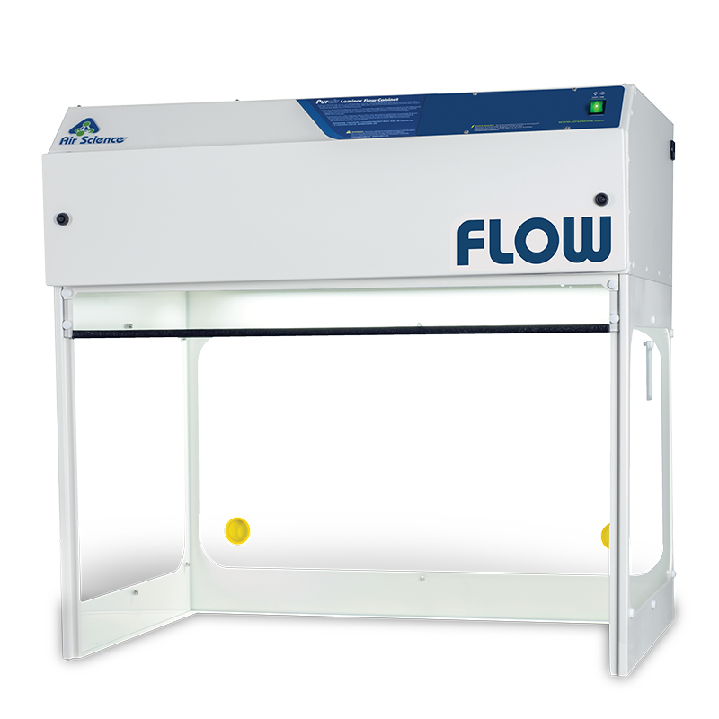 Air Science Laminar Flow Hood - The Purair FLOW Series vertical laminar flow cabinets are compact and are ideal for use in laboratory environments where space is limited.