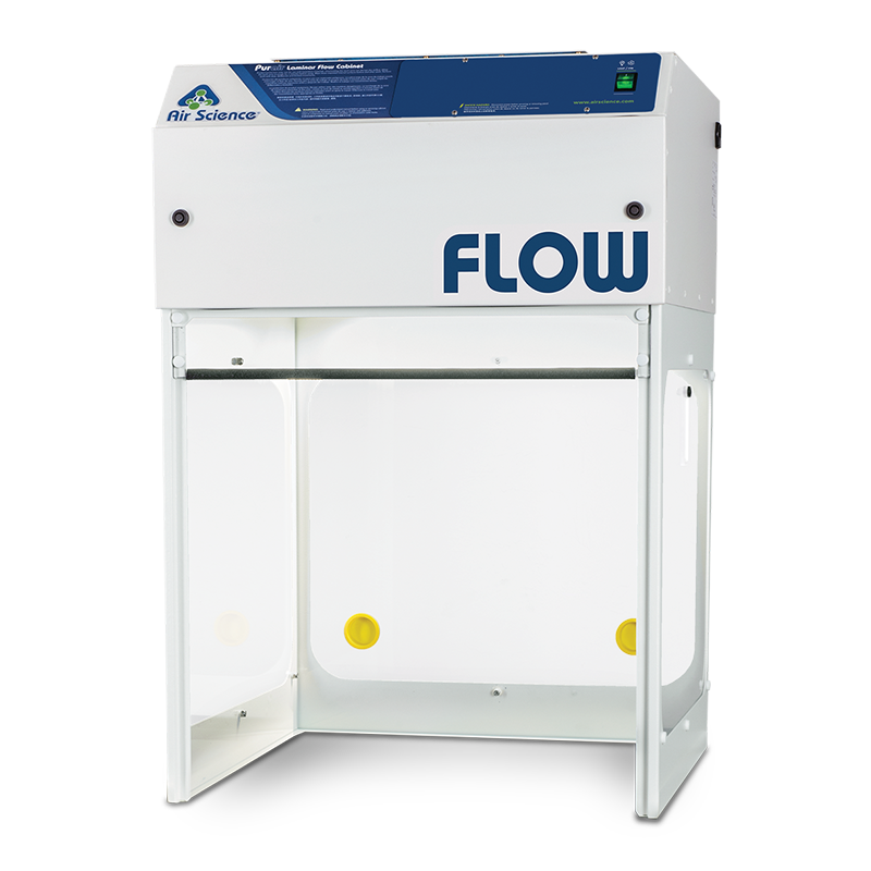 Air Science Laminar Flow Hood - The Purair FLOW Series vertical laminar flow cabinets are compact and are ideal for use in laboratory environments where space is limited.