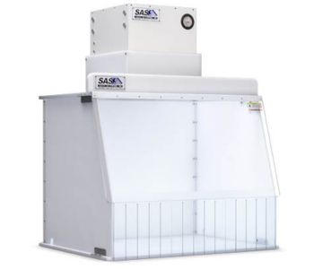 Sentry Air PCR Workstation - The Portable Clean Room is a compact positive pressure system designed to provide exceptionally clean laminar airflow inside the hood.