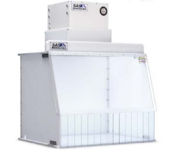 Sentry Air Systems Laminar Flow - The Portable Clean Room Hood offers up to an ISO Class 5 cleanroom to help protect the process from outside contamination and particulate.